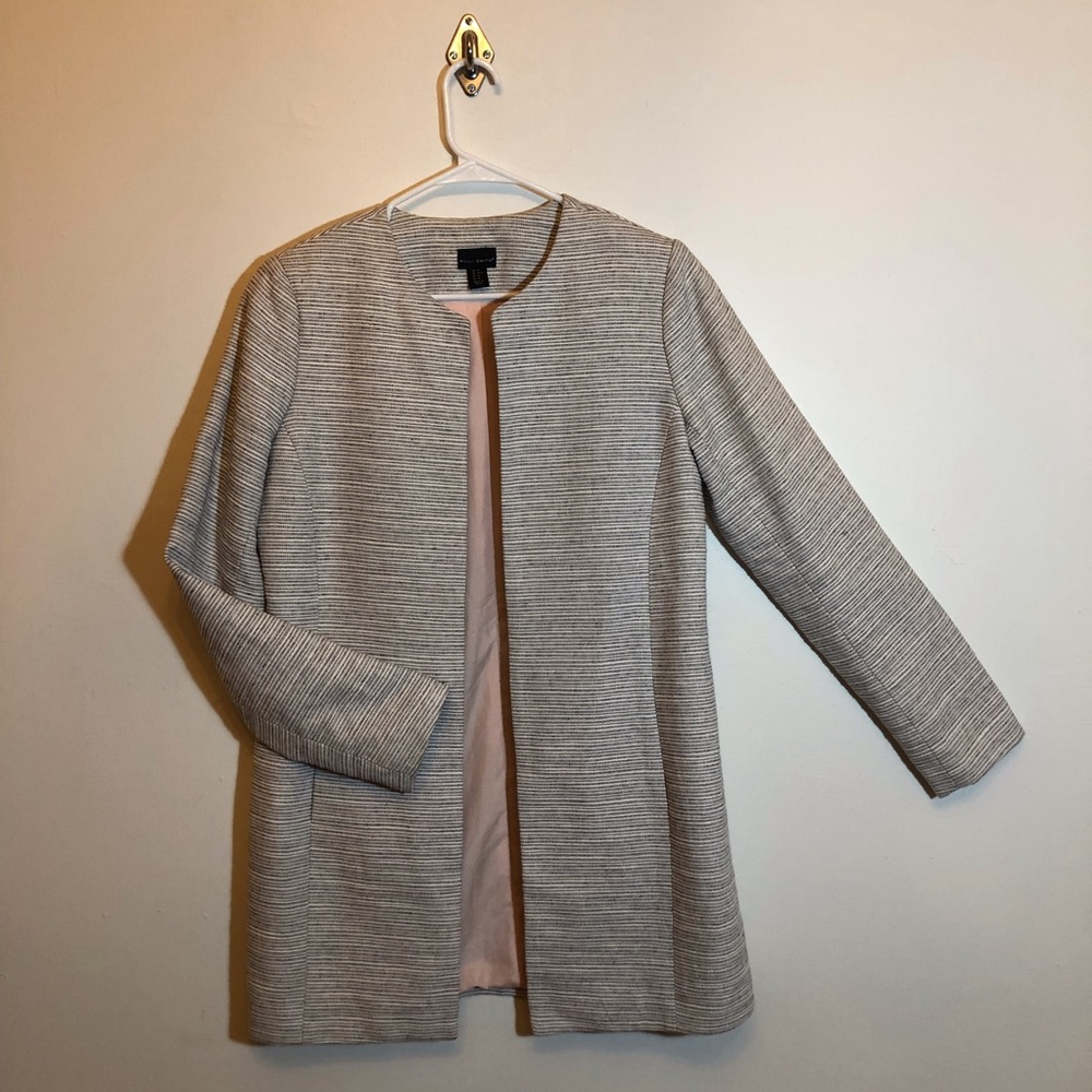 Willi Smith Woven Textured Blazer Size Medium